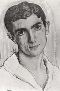 Leonid Massine (1895-1979) by Leon Samoilovitch Bakst