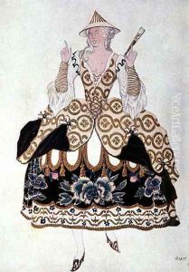 Costume design for a Chinese Lady, from Sleeping Beauty, 1921