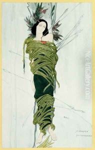 Ida Lvovna Rubinstein (c.1885-1960) in The Martyr of St. Sebastian, c.1911-22 by Leon Samoilovitch Bakst