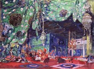 Set design for 'Scheherazade'