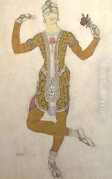 Costume design for Nijinsky in 'Le Festin', 1909 - view 1