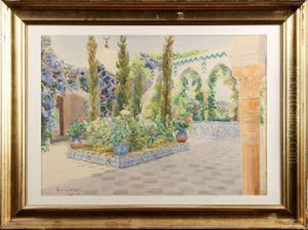Tradgard -motiv Fran Alger - view 1