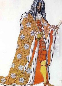 Costume design for The Master of Ceremonies, from Sleeping Beauty, 1921 by Leon Samoilovitch Bakst