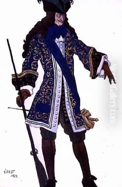 Costume design for a Count Hunting, from Sleeping Beauty, 1922 - view 1