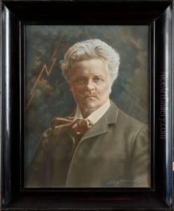 Frans Portratt Av Auguststrindberg