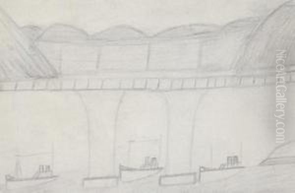 Bridge And Boat - view 1