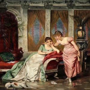 A Confidential Conversation by George Wallis