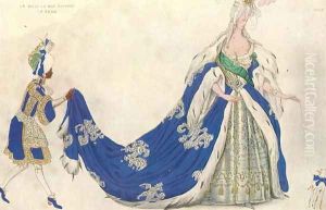 Costume design for the Queen in 'Sleeping Beauty', 1921