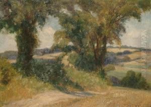 A Summer Landscape by Walter Wallis