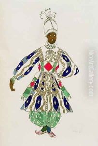 Costume for a 'negro', from Aladdin, 1916 by Leon Samoilovitch Bakst