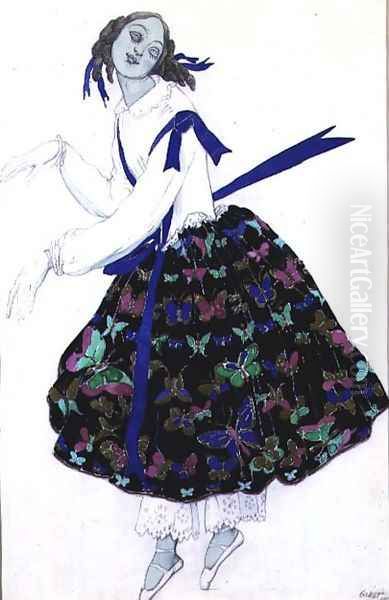 Costume for the Little American Girl, from La Boutique Fantastique, 1917 - view 1