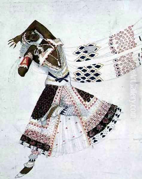 Costume design from Le Dieu Bleu, 1911 - view 1