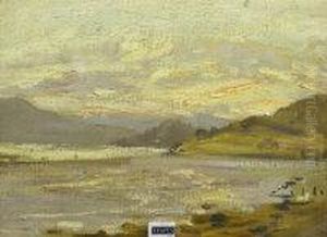 'spinning Dale' And 'evening On The Dornoch Firth' by William Walls