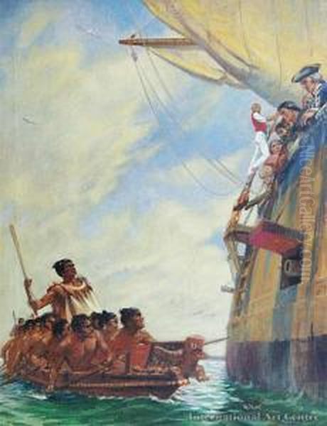 Captain Cook Off The East Coast - view 1