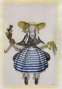 Costume for the Puppet Girl, from La Boutique Fantastique, 1917