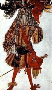 Costume design for a Minister, from Sleeping Beauty, 1921