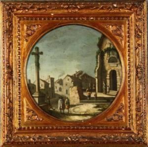 Capriccio Con Architetture E Personaggi'