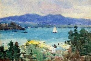Waitemata Harbour by Arthur Wilson Walsh