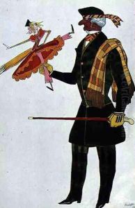 Costume for the Englishman, from La Boutique Fantastique, 1917