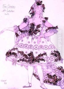 Costume design for The Fairy Cherry, from Sleeping Beauty, 1921 by Leon Samoilovitch Bakst