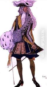 Costume design for The King, in the Garden, from Sleeping Beauty, 1922 by Leon Samoilovitch Bakst