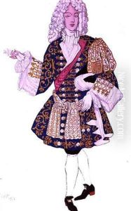 Costume design for The English Bridegroom, from Sleeping Beauty, 1921 by Leon Samoilovitch Bakst