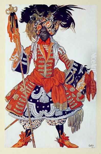 Costume design for The Queen's Guard, from Sleeping Beauty, 1921 - view 1