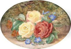 Stilleben Mit Rosen by Emma Walter