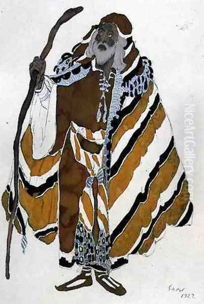 Costume for the Old Man in Yellow, from The Martyr of St. Sebastian, 1922 - view 1