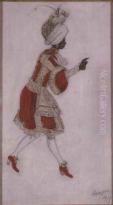 Design for a Page Boy in 'The Sleeping Princess', 1919 by Leon Samoilovitch Bakst