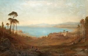 Italian Landscape With Ruins