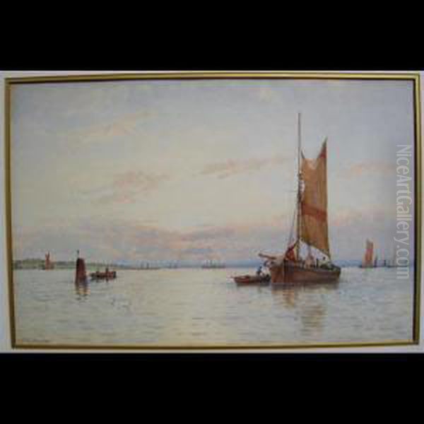 Shrimp Boat Off Sheppey - view 1