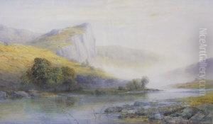 "the Shepherd's Crag, Lledr Valley North Wales"