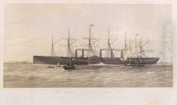 The Great Eastern Steam Ship by Samuel Walters