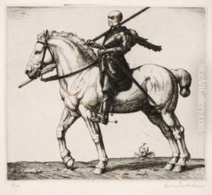 Ritter Zu Pferd by Carl Walther