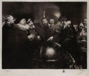 L'astronome by Charles Albert Waltner