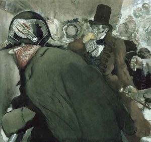 Illustration for 'The Nose' by Leon Samoilovitch Bakst