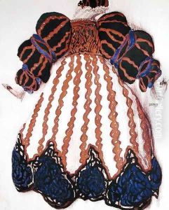 Costume design for the ballet 'La Legende de Joseph', 1914 (5) by Leon Samoilovitch Bakst