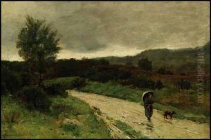 Walk In The Countryside by Edward Arthur Walton