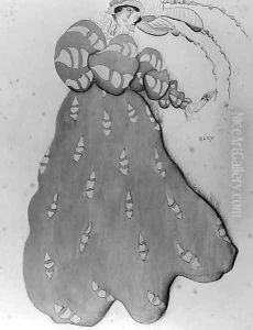 Costume design for the ballet 'La Legende de Joseph', 1914 (4) by Leon Samoilovitch Bakst