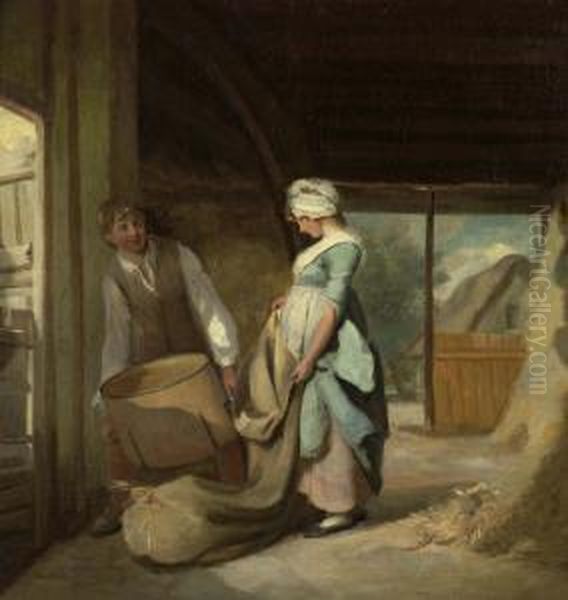The Barn Girl. - view 1