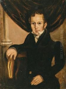 Portrait Of Daniel B. Reynolds, Age 12 Years, Dated 1846