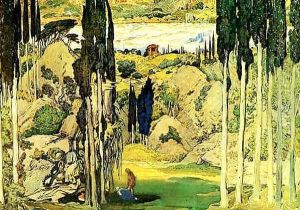 Stage Design for Daphnis and Chloe
