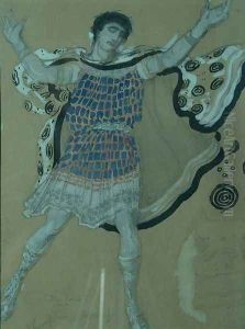 Costume Design vor Euripides by Leon Samoilovitch Bakst
