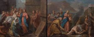 La Resurrection De Lazare by Joseph Wamps