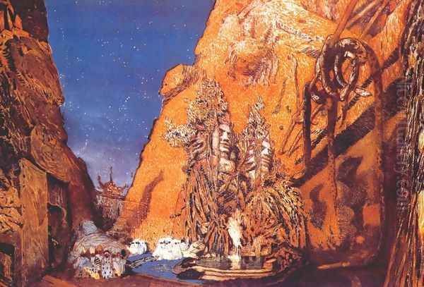 Stage Design for Dieu Bleu - view 1
