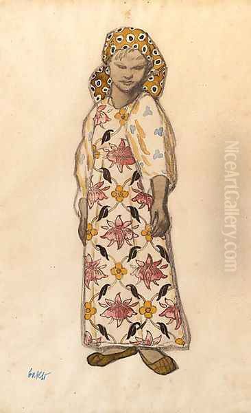 Costume Design for Moskva - Young Woman - view 1