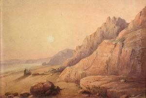 A Rocky Coastal Scene