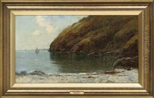 Fishing Boats In A Bay; And Fishing Boats Off The Coast by Richard Wane