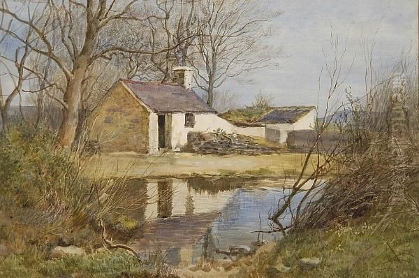 'the Mill Stream', And Another Similar, A Pair - view 1